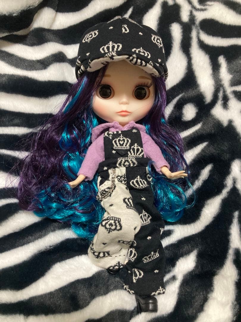 アイシードールサイズ‪‪❤︎‬オーバーオール＆キャップ1700円→1390円