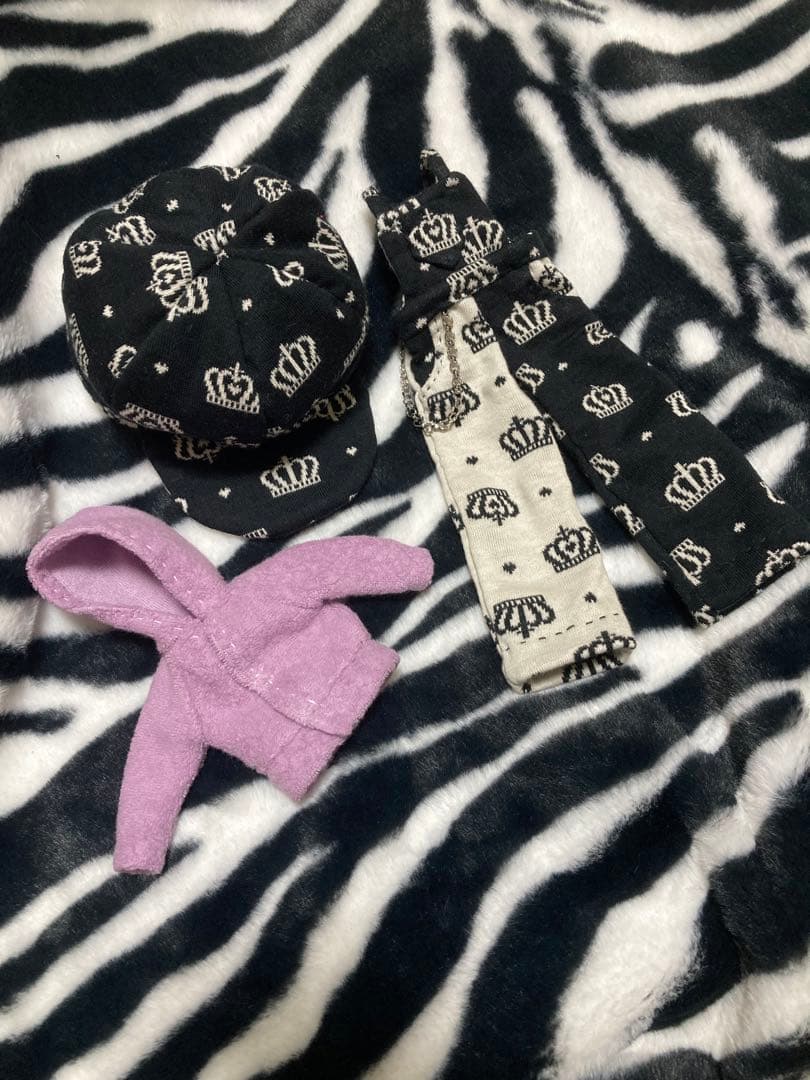 アイシードールサイズ‪‪❤︎‬オーバーオール＆キャップ1700円→1390円