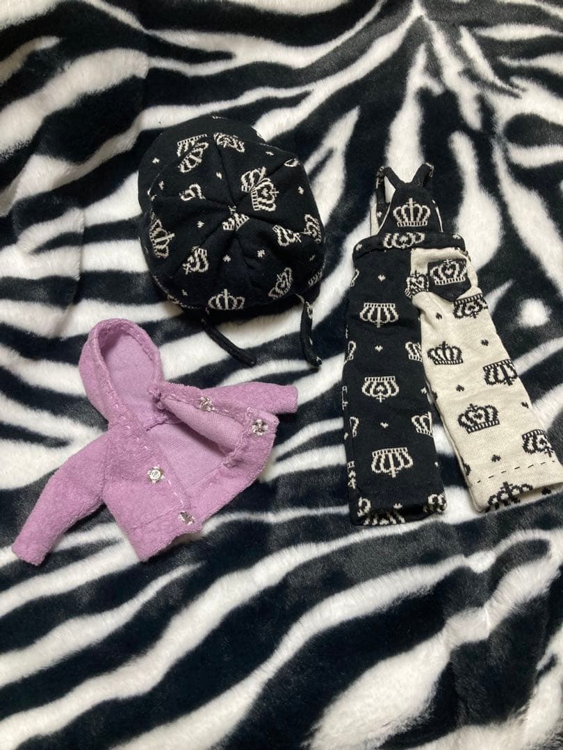 アイシードールサイズ‪‪❤︎‬オーバーオール＆キャップ1700円→1390円