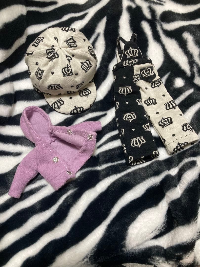 アイシードールサイズ‪‪❤︎‬オーバーオール＆キャップ1700円→1390円