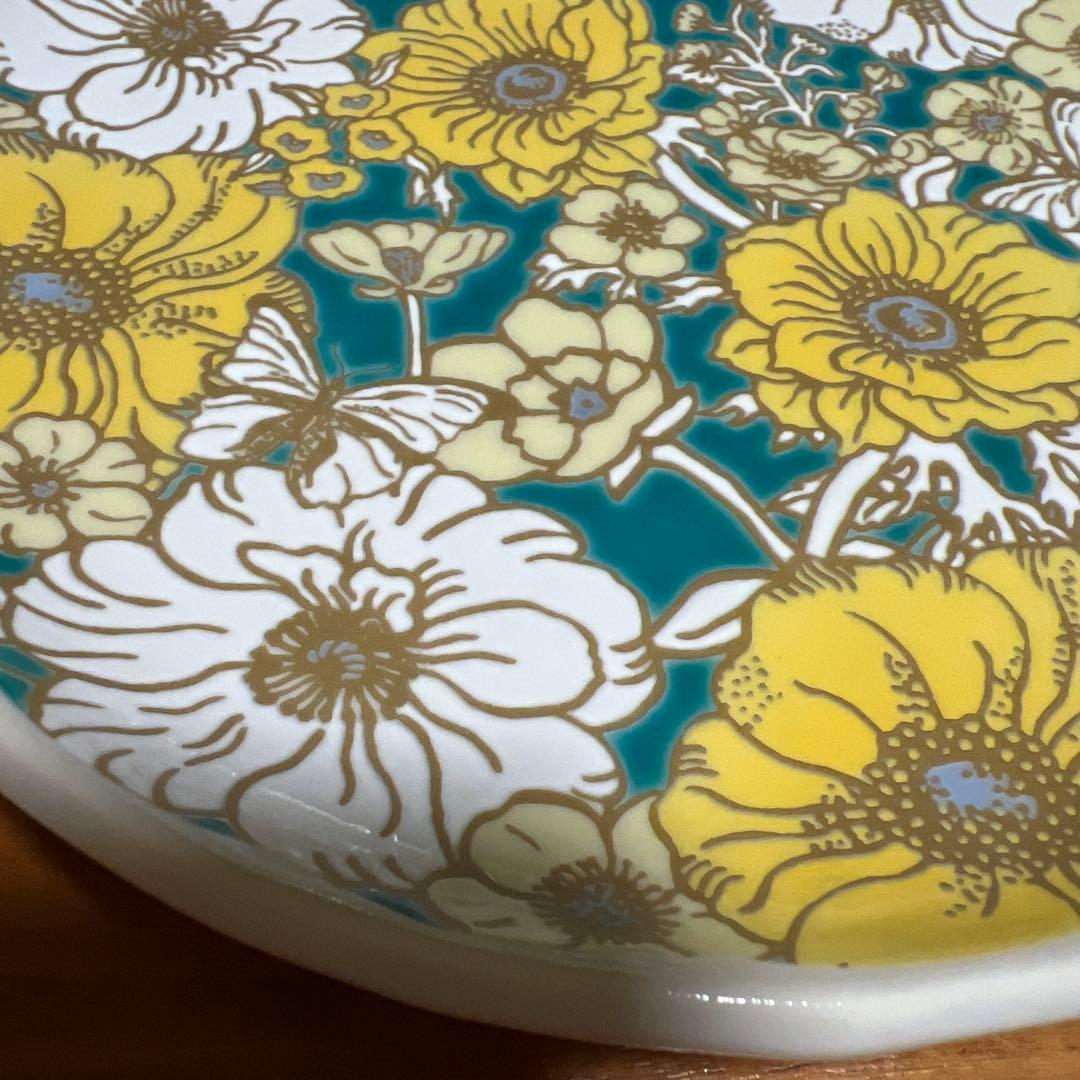 アフターヌーンティーリビング ナタリーレテ 九谷焼　大皿　花