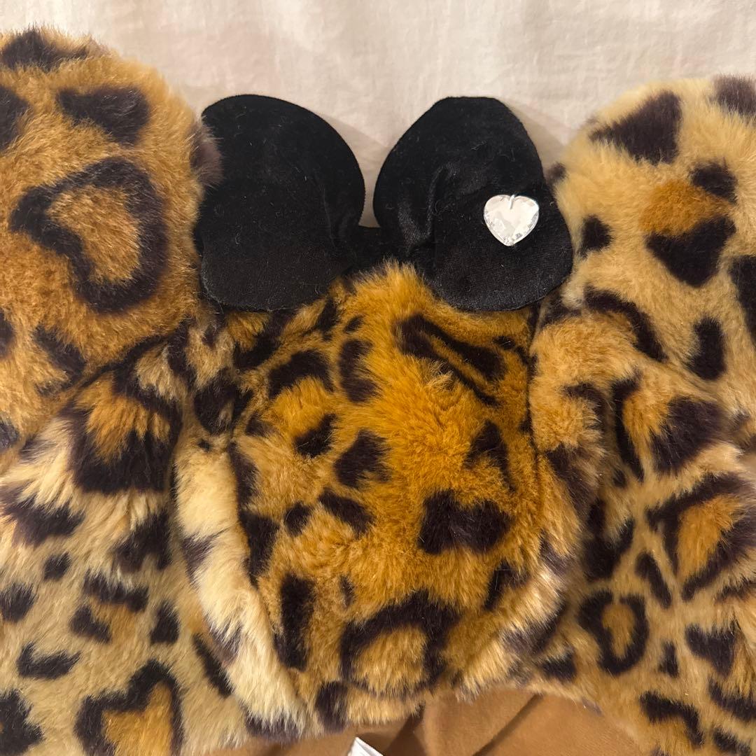 ディズニー ミニー ファンキャップ ヒョウ柄