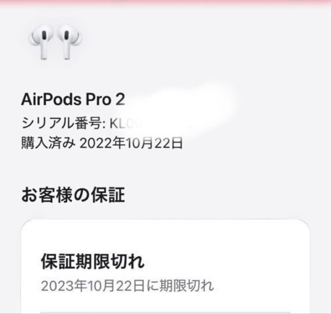 Air Pods Pro 第2世代 Lightningタイプ