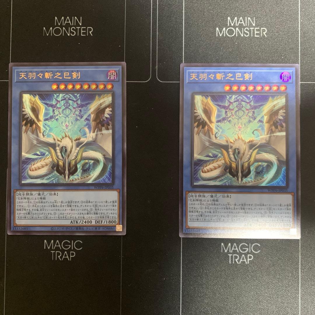 天羽々斬之巳剣2枚　巳剣之尊佐士シークレット1枚