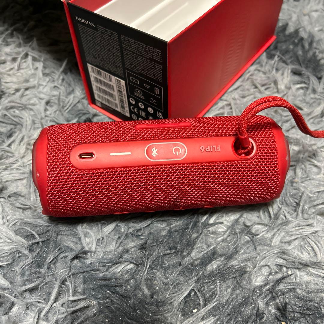 ワイヤレススピーカー JBL FLIP6 レッド