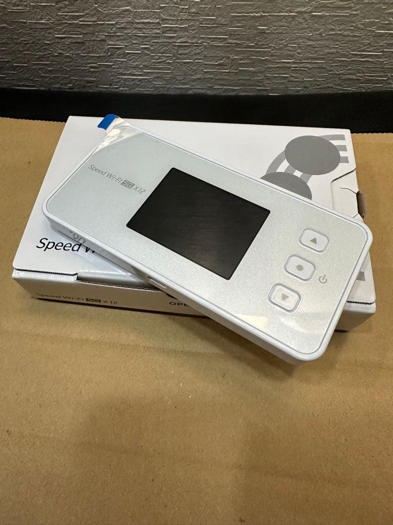 NEC Speed Wi-Fi 5G X12 モバイルルーター（ホワイト）