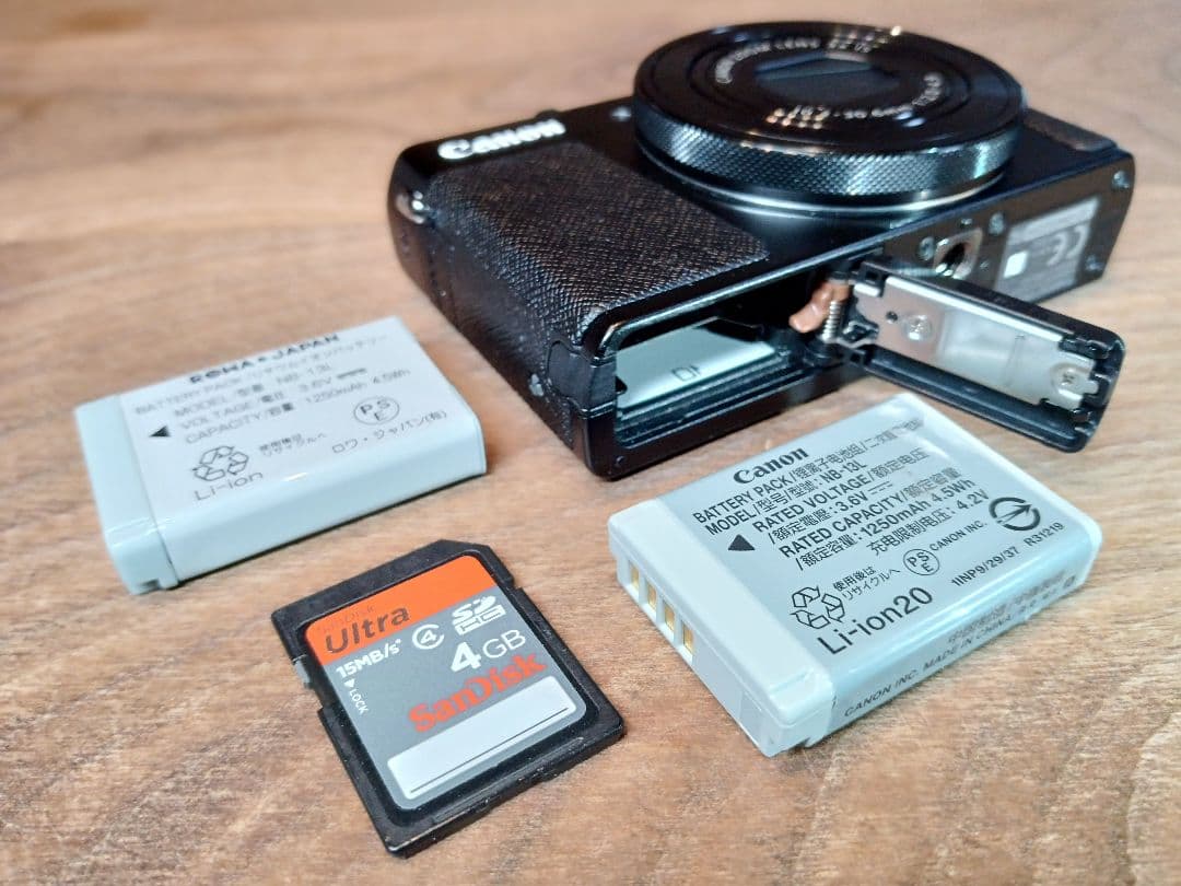 純正カメラケース+特典付 Canon PowerShot G9X 取説+保証付