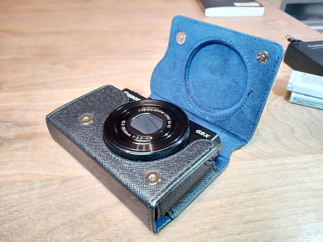 純正カメラケース+特典付 Canon PowerShot G9X 取説+保証付