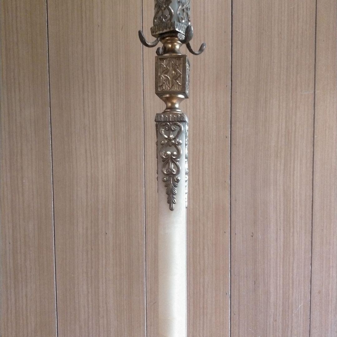 イタリア製 コートハンガー ハットスタンド コート掛け 帽子かけ 大理石 レトロ