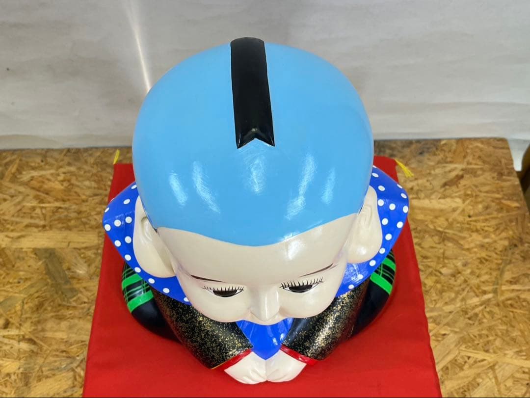 ★昭峰作 福助人形 縁起物 商売繁盛 陶器