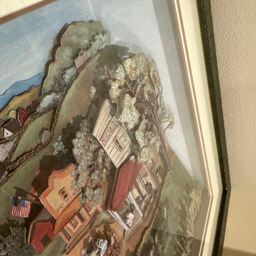 シャドーアート 額装作品｜立体アート｜分厚い額縁｜一点物