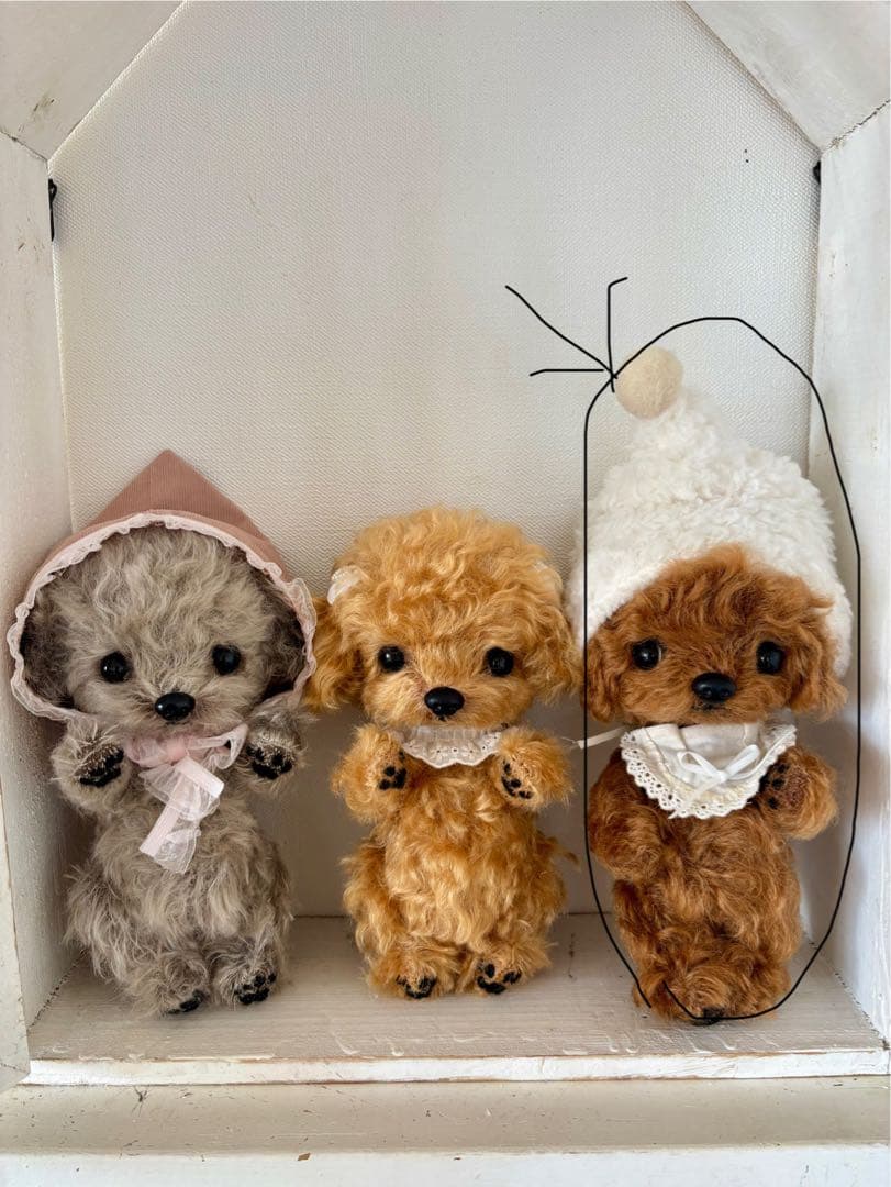 テディプードル　テディわんこ　トイプードル ぬいぐるみ　マルプー