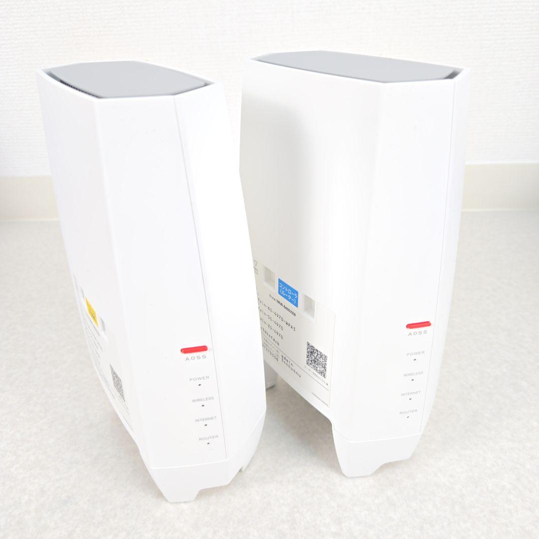 【美品】バッファロー Wi-Fi 6Eルーター WNR-5400XE6 2個