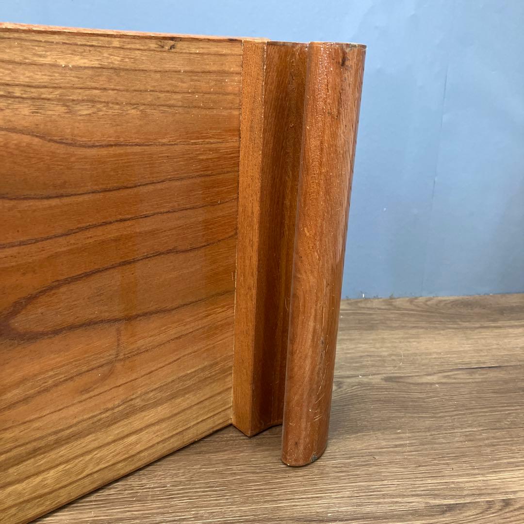 4F 高級 天然木 花台 鈴成 刻印有 巻足 盆栽台 飾り台 香炉台 和家具