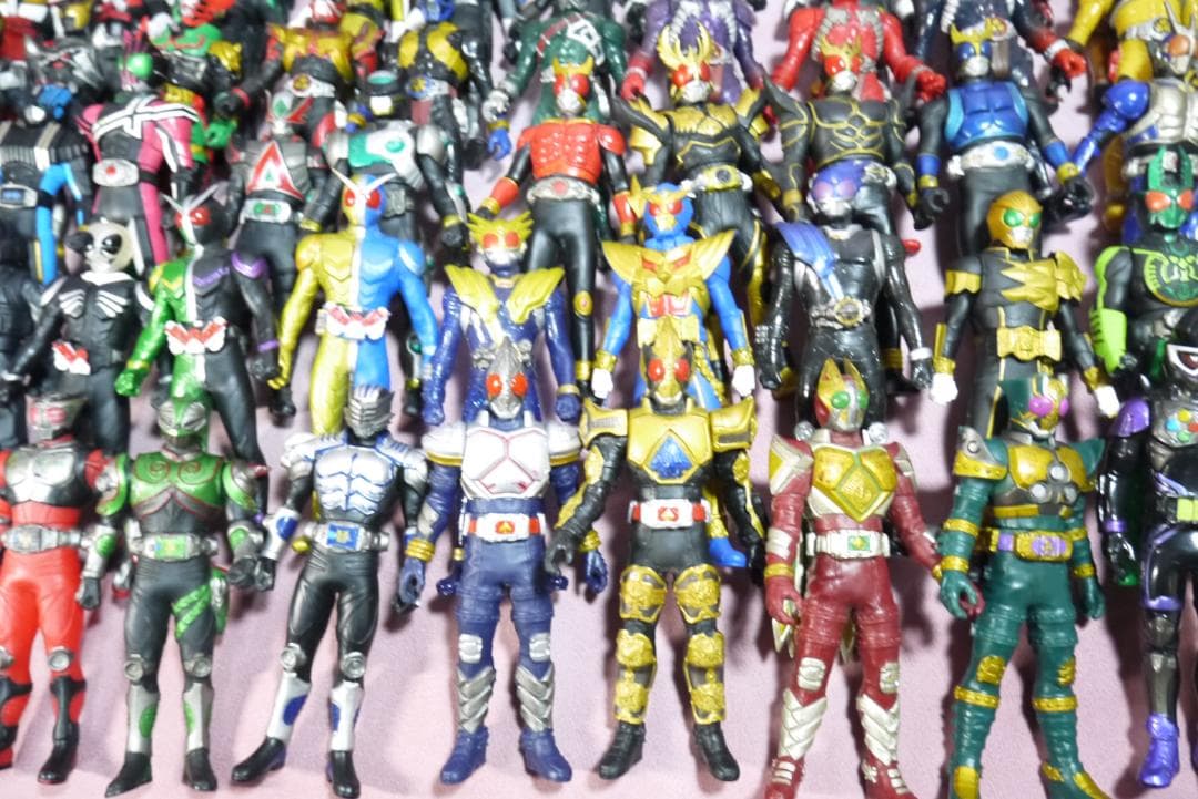 ライダーヒーローシリーズ　ビッグサイズソフビフィギュア　109体