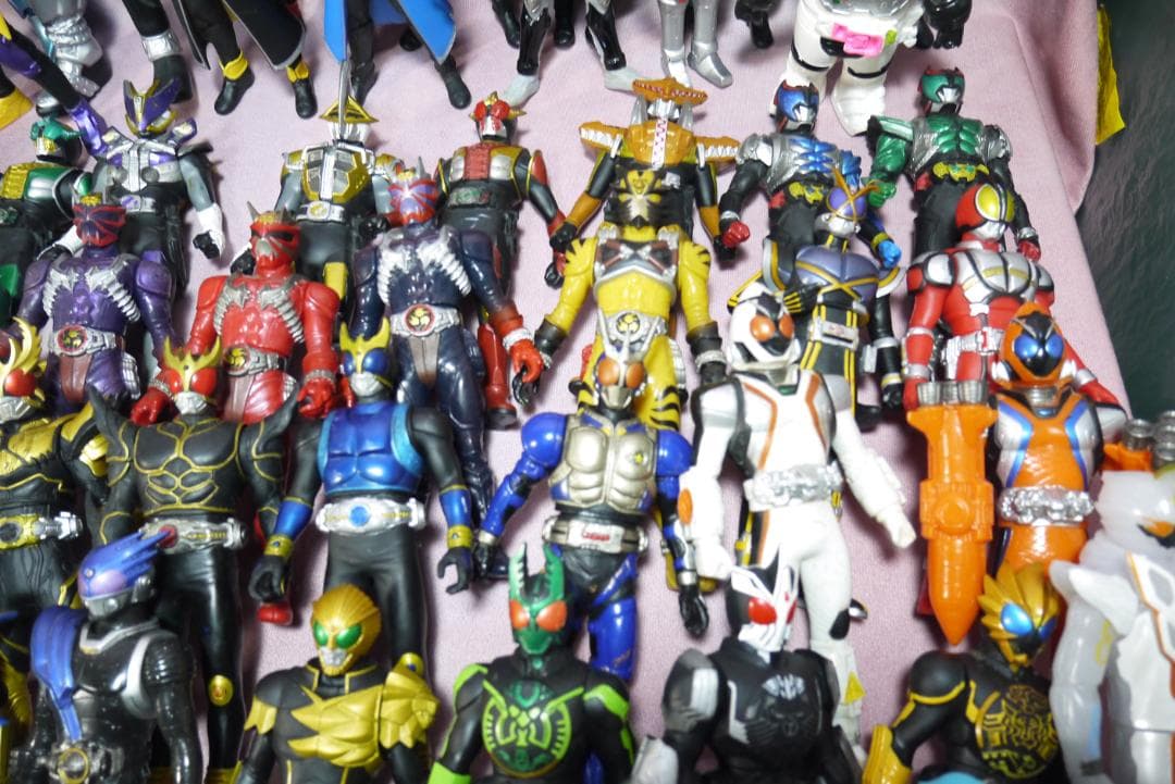 ライダーヒーローシリーズ　ビッグサイズソフビフィギュア　109体