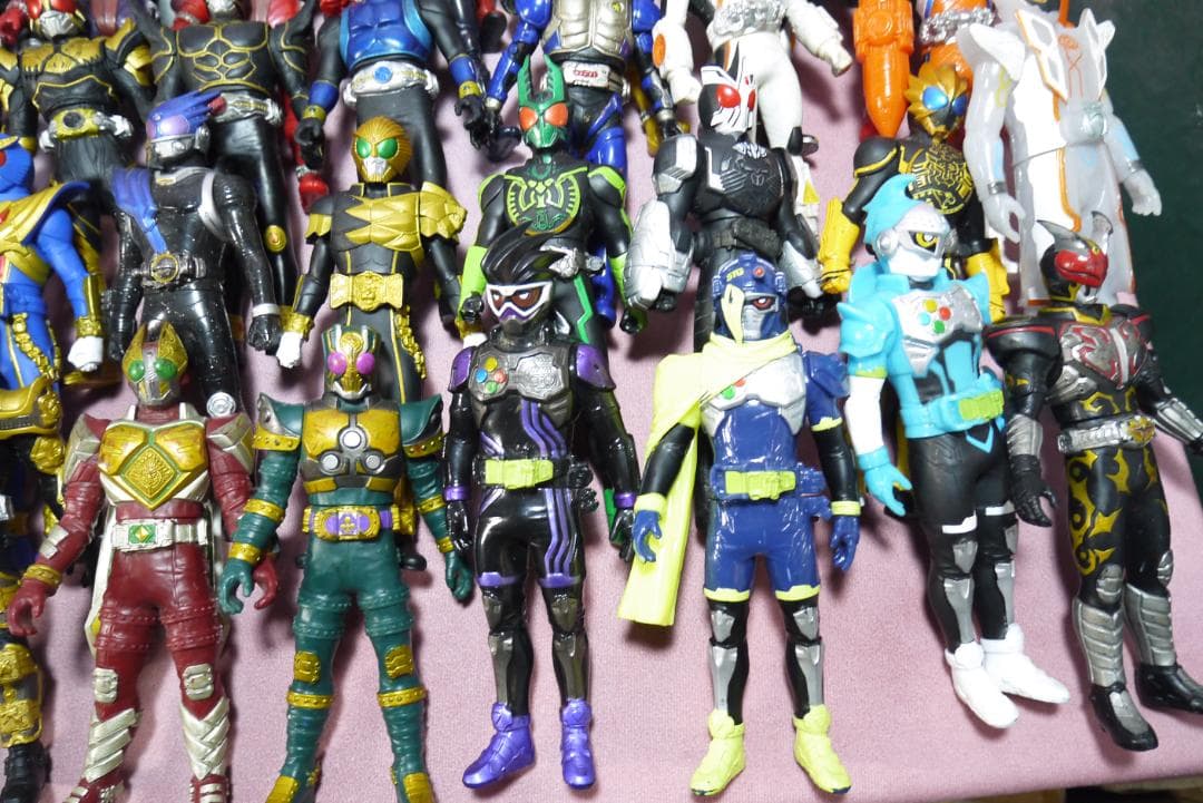 ライダーヒーローシリーズ　ビッグサイズソフビフィギュア　109体