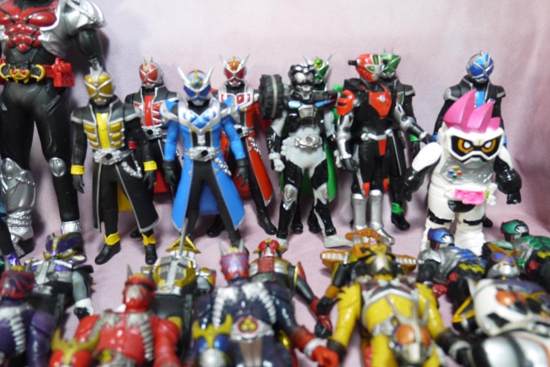 ライダーヒーローシリーズ　ビッグサイズソフビフィギュア　109体