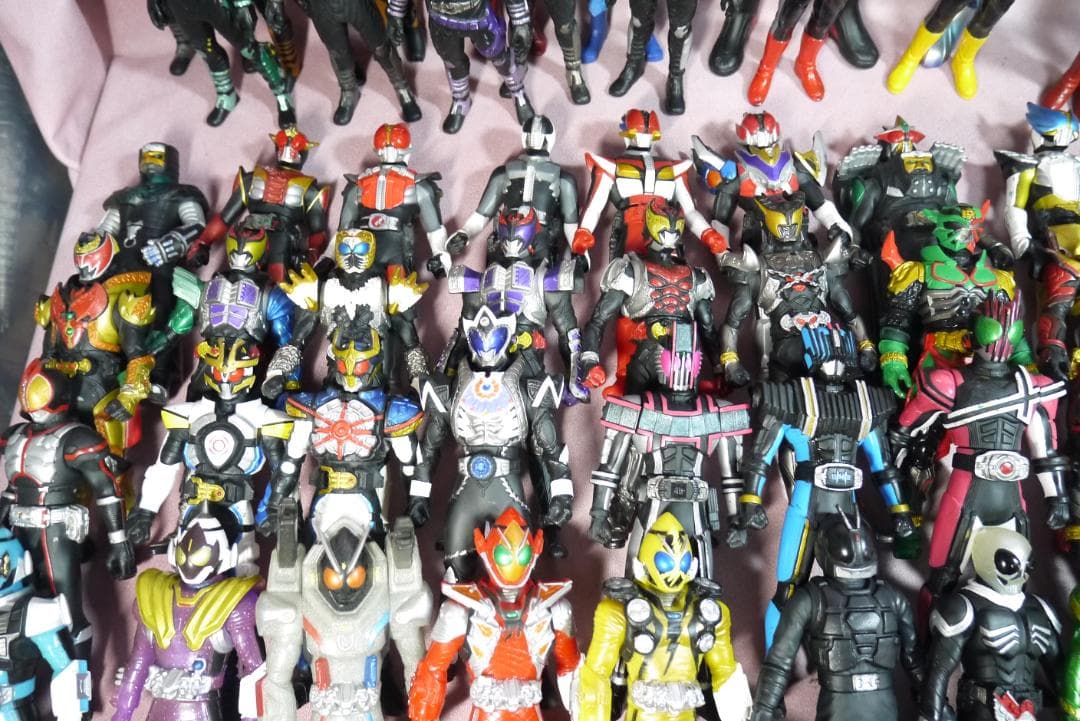 ライダーヒーローシリーズ　ビッグサイズソフビフィギュア　109体