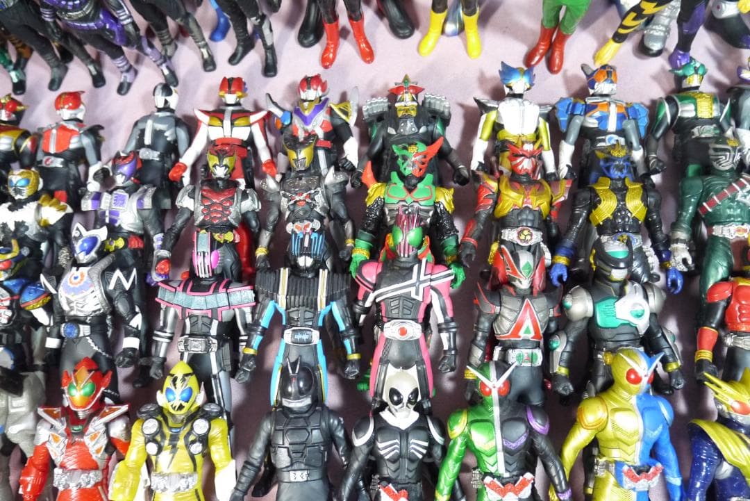 ライダーヒーローシリーズ　ビッグサイズソフビフィギュア　109体
