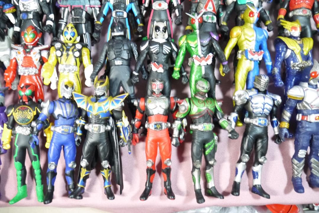 ライダーヒーローシリーズ　ビッグサイズソフビフィギュア　109体