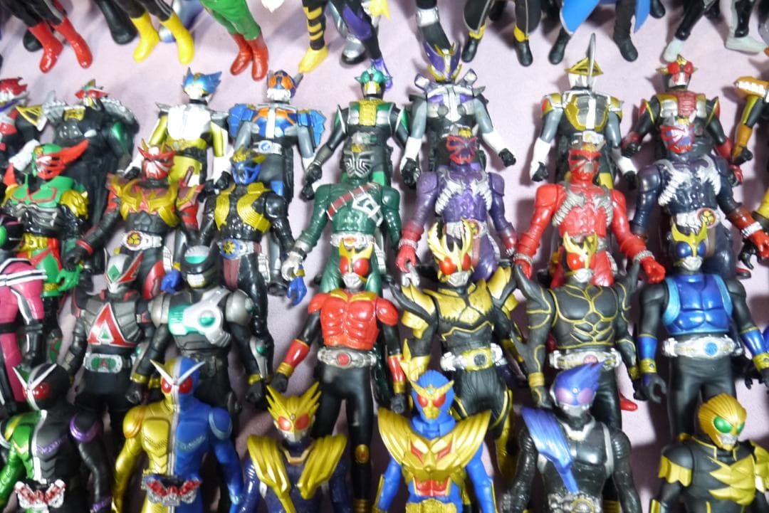 ライダーヒーローシリーズ　ビッグサイズソフビフィギュア　109体