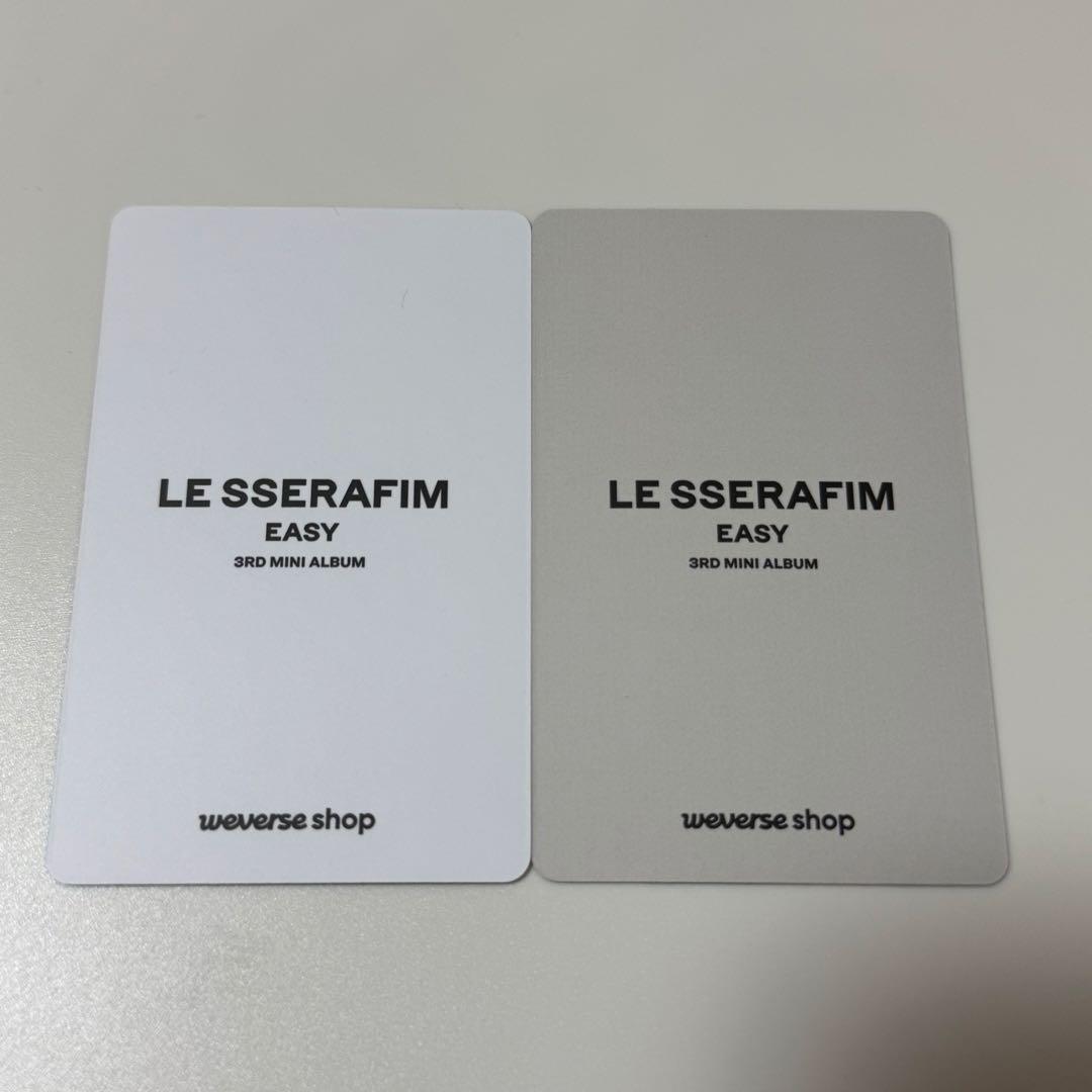 LE SSERAFIM ルセラ EASYショーケース 特典 トレカ 咲良 サクラ