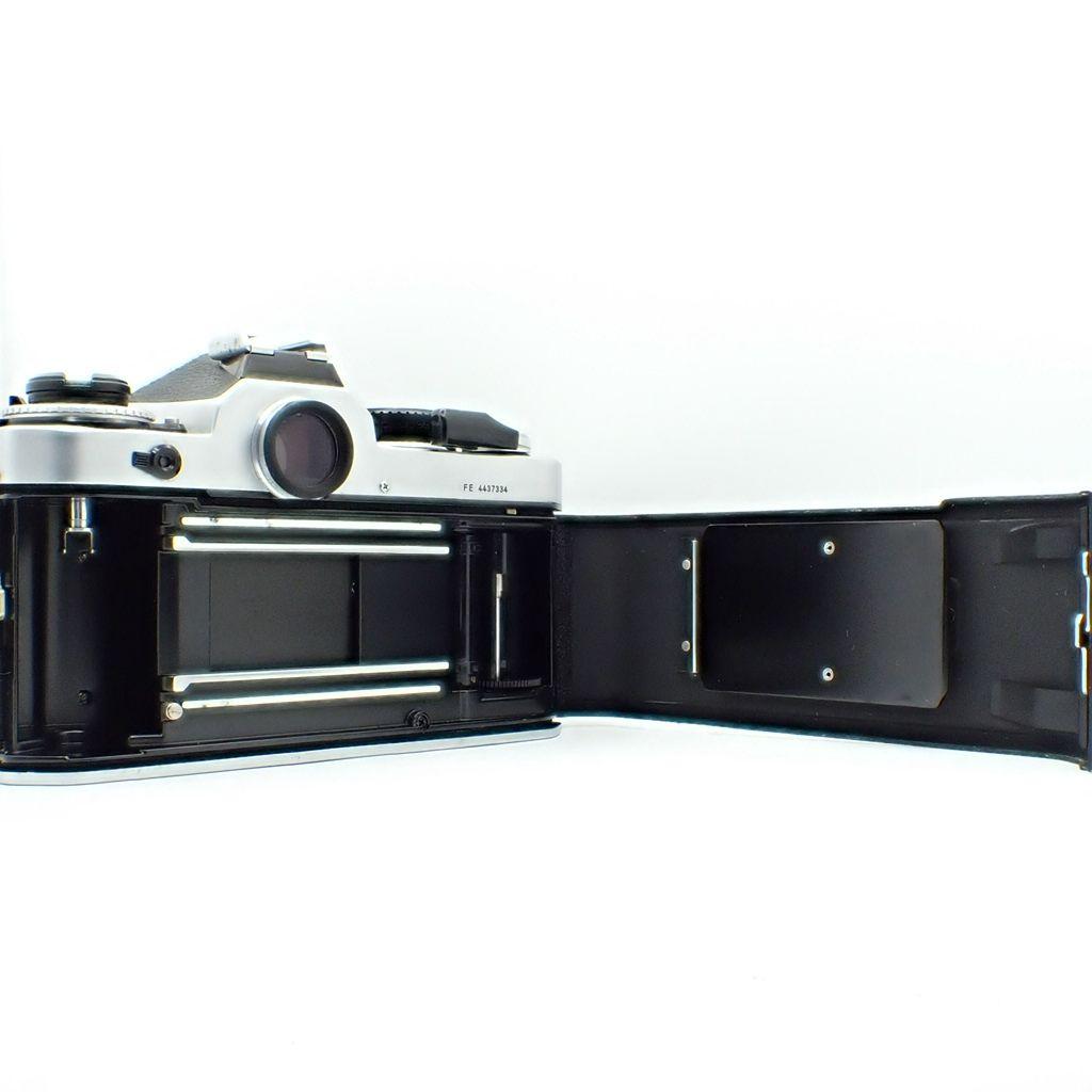 【動作確認済】Nikon FE ボディシルバー 新品電池&初期動作保証付き