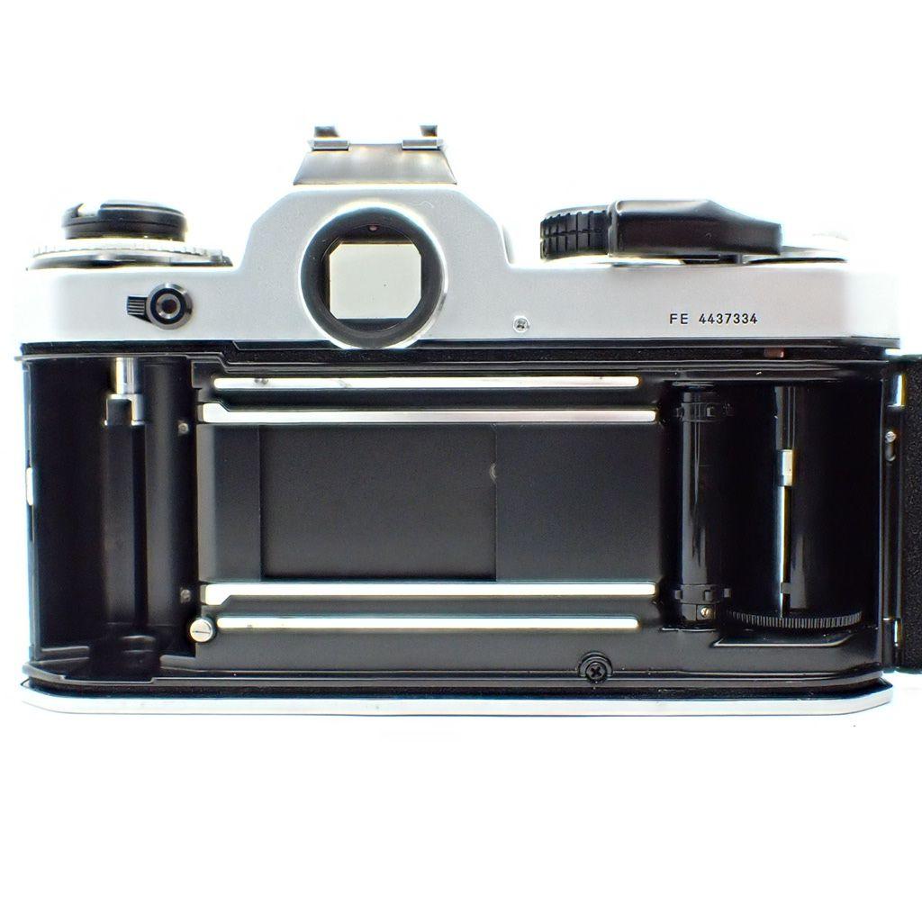 【動作確認済】Nikon FE ボディシルバー 新品電池&初期動作保証付き