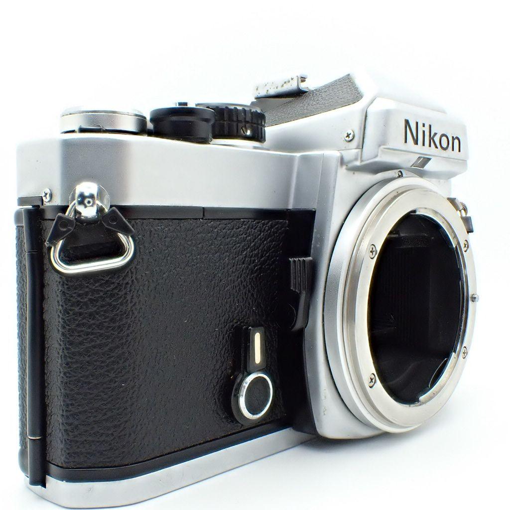 【動作確認済】Nikon FE ボディシルバー 新品電池&初期動作保証付き