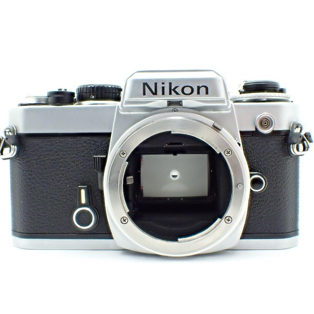 【動作確認済】Nikon FE ボディシルバー 新品電池&初期動作保証付き