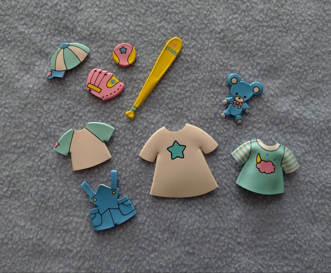 超美品☆　サンリオ　キキララ着せ替えマスコット　当時物