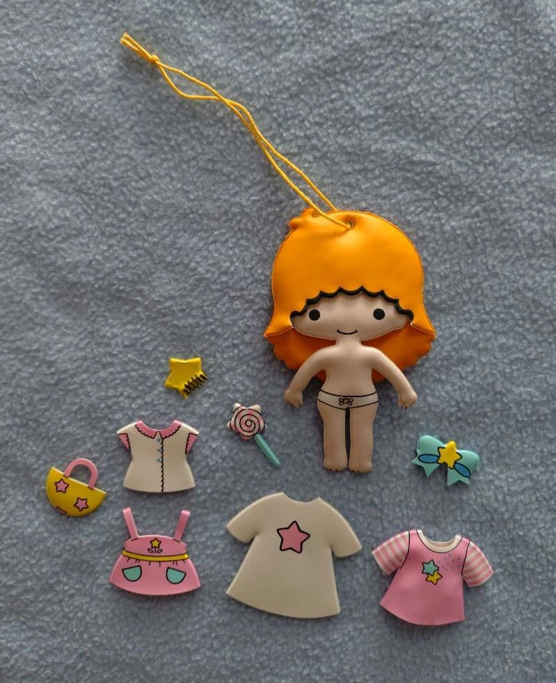 超美品☆　サンリオ　キキララ着せ替えマスコット　当時物