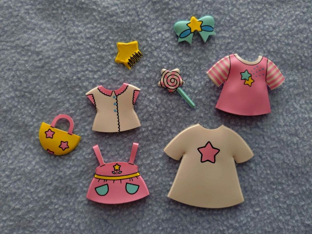 超美品☆　サンリオ　キキララ着せ替えマスコット　当時物