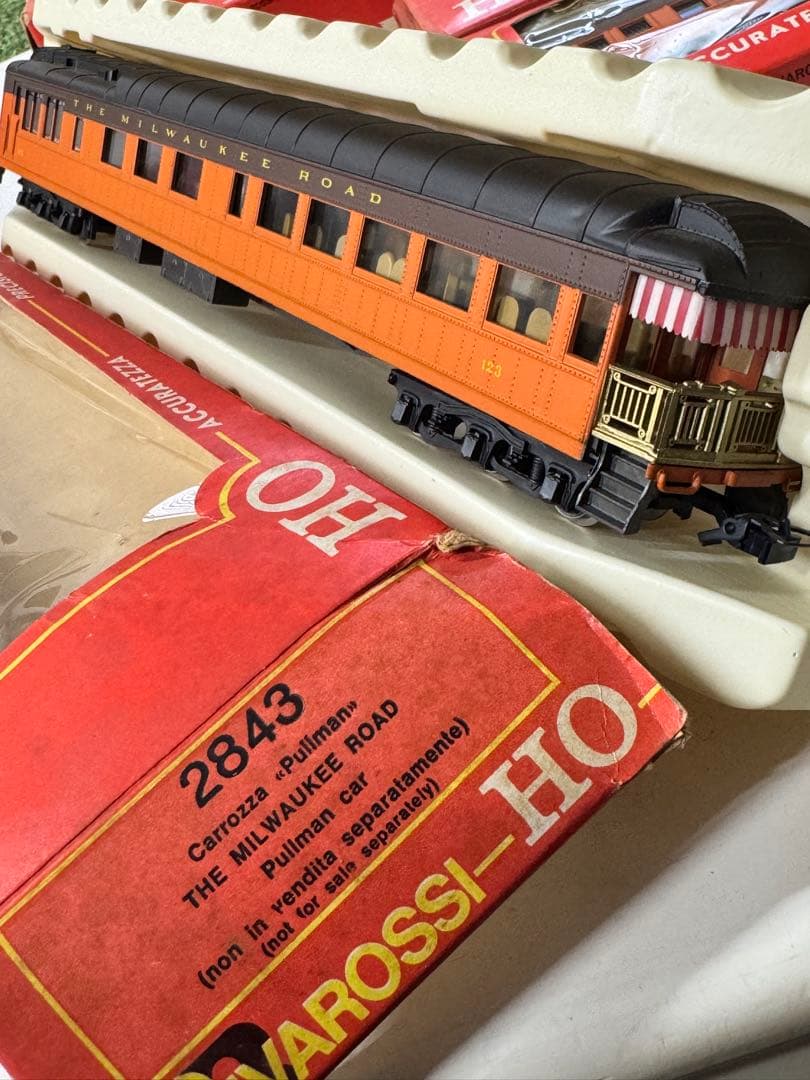 リバロッシ HOゲージ　ミルウォーキー鉄道 SL客車セット rivarossi