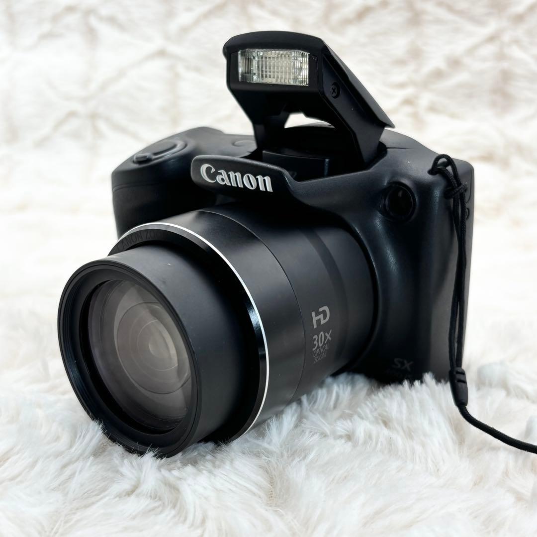 美品・動作良好✨ Canon PowerShot SX400 IS ブラック