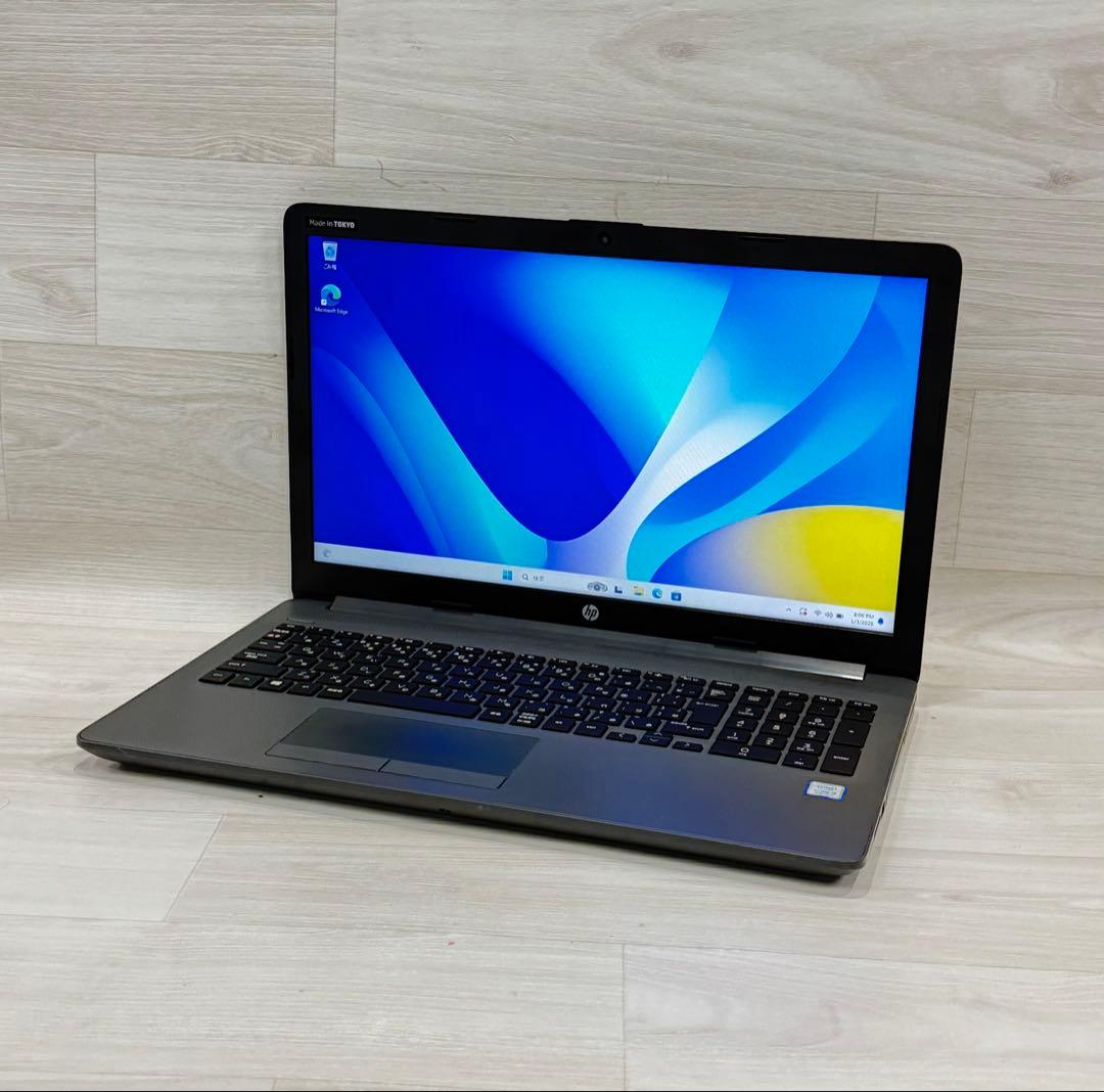 特価品8世代エイチピーHpノートパソコンCorei5.8GB/250GB
