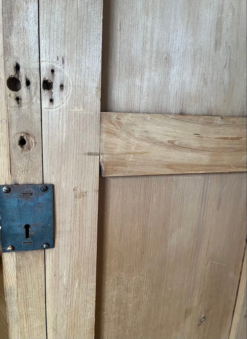 [最終お値下げ]アンティークパイン キャビネット 引き出し付き