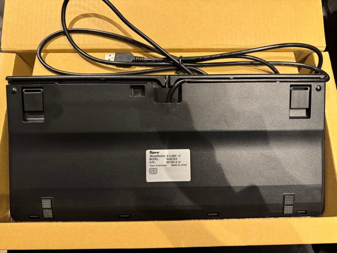 東プレREALFORCE 91UBK-S 日本語配列 キーボード リアルフォース