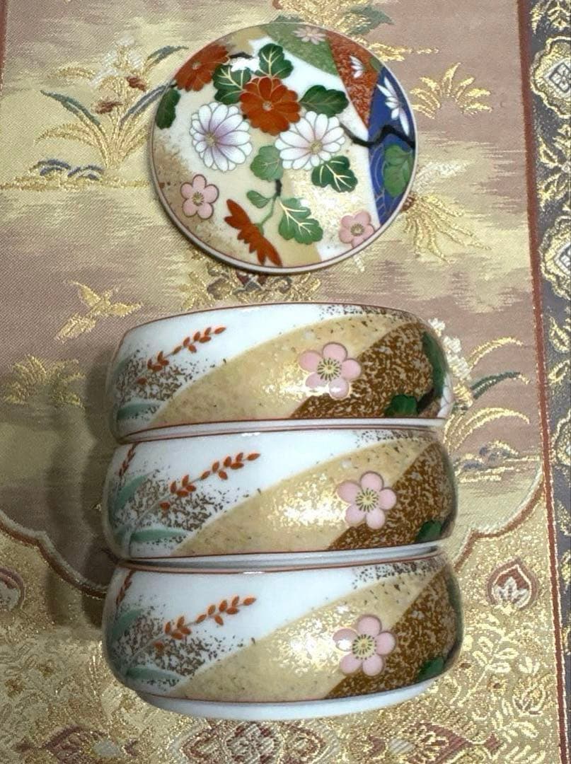 特選✨三段小重鉢・二段小重鉢と古伊万里八角皿他　お2人様お膳