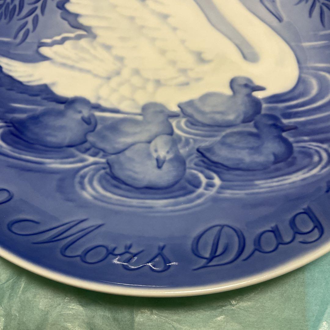 ・Mothersday 白鳥の母子・２３cm・箱・１９８４年・ Cop