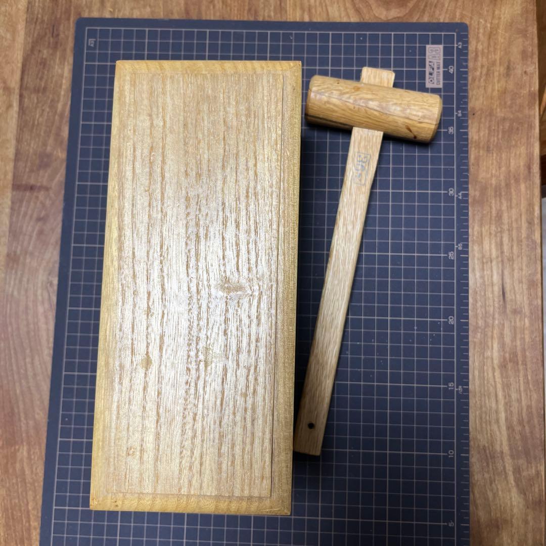 にんべん 鰹節削り器 純正木槌付き