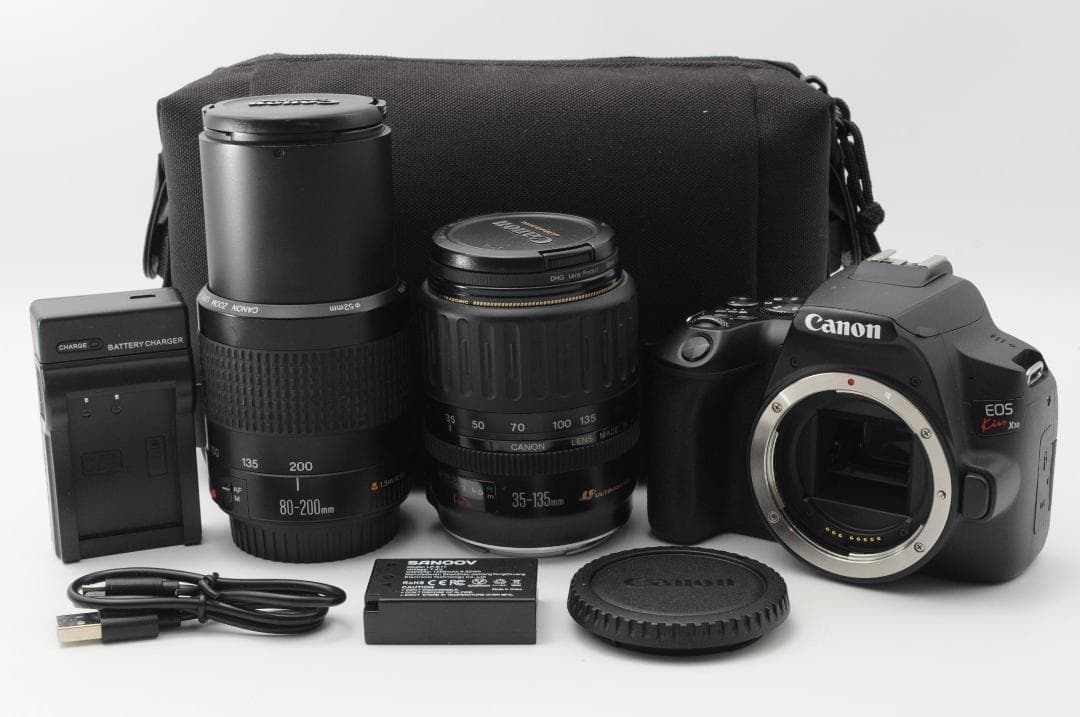 ■新品級③■ Canon EOS Kiss x10 ダブルレンズ ワンオーナ