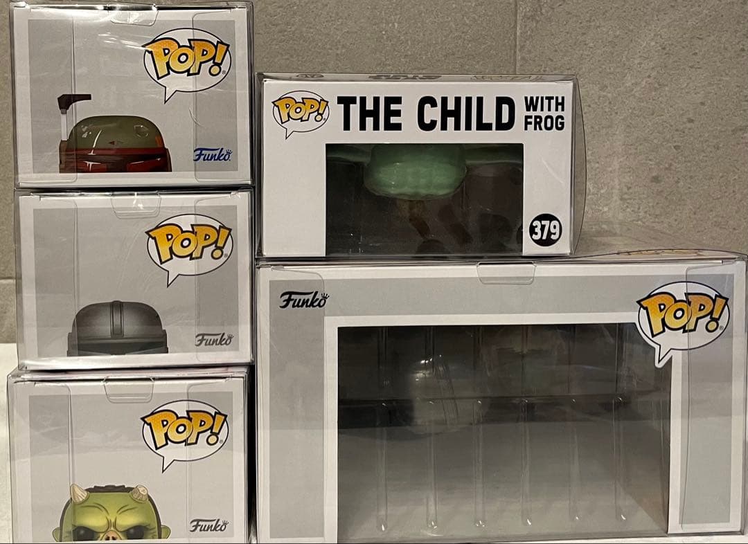 新品　Funko POP! スターウォーズ　マンダロリアン　シリーズ5体セット