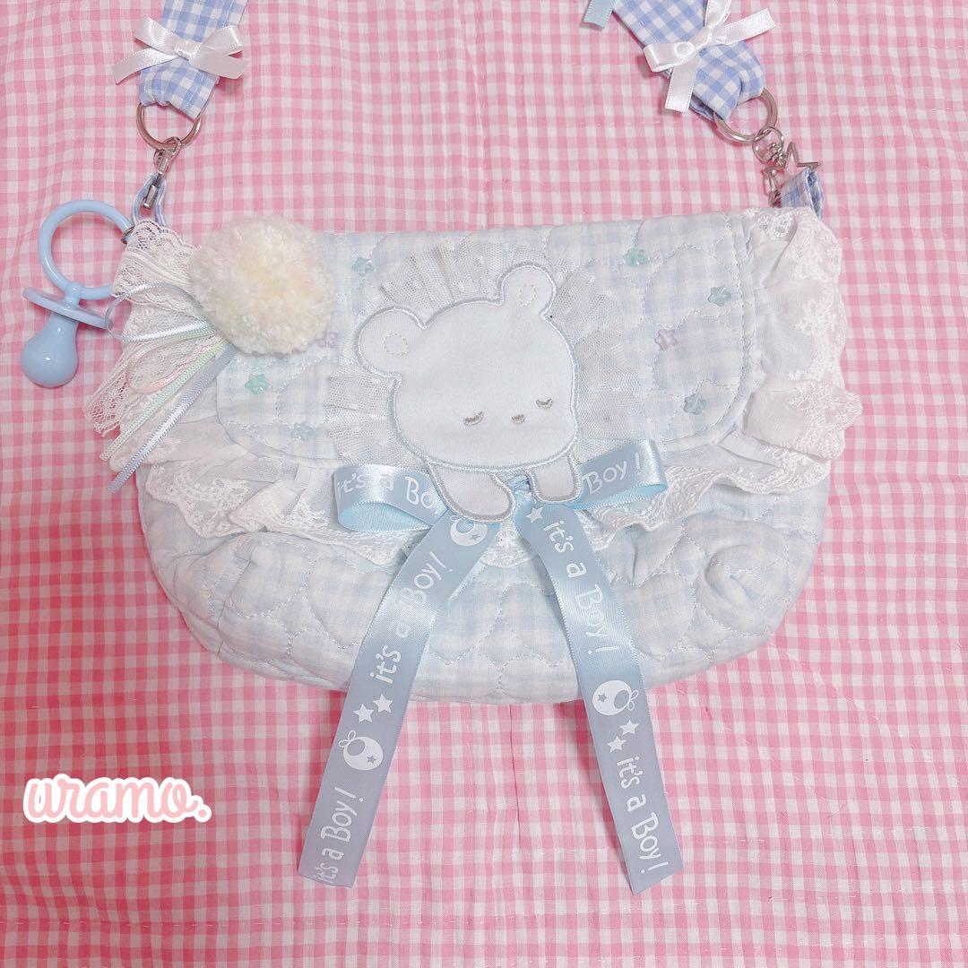 uramo♡リメイク✩⃛Babyねむねむくまちゃんの ファンシーぽしぇっと