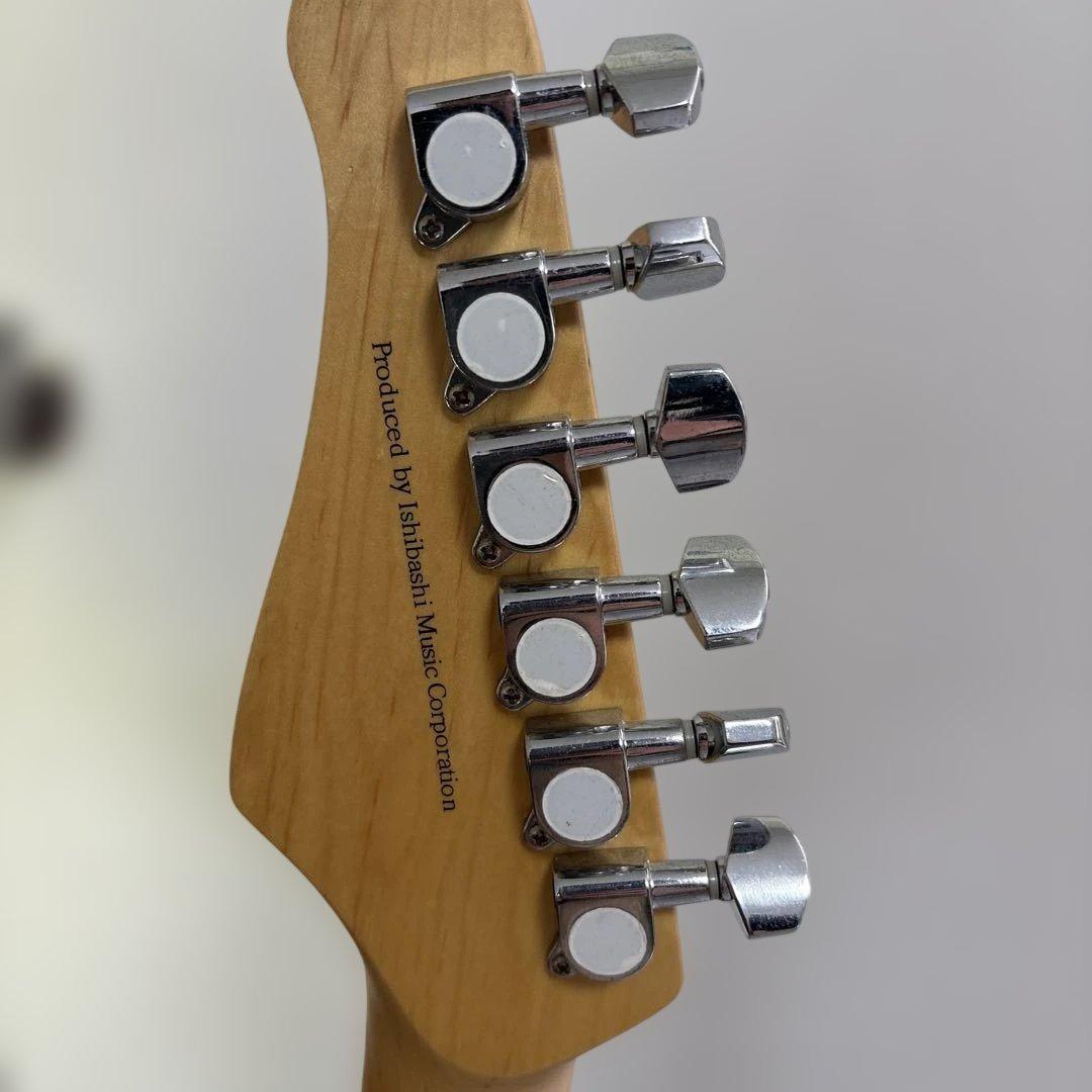 パープル エレキギター ストラトキャスタータイプ