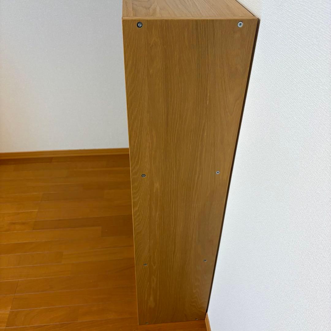 MUJI 無印良品 スタッキングシェルフセット・３段×２列・オーク材