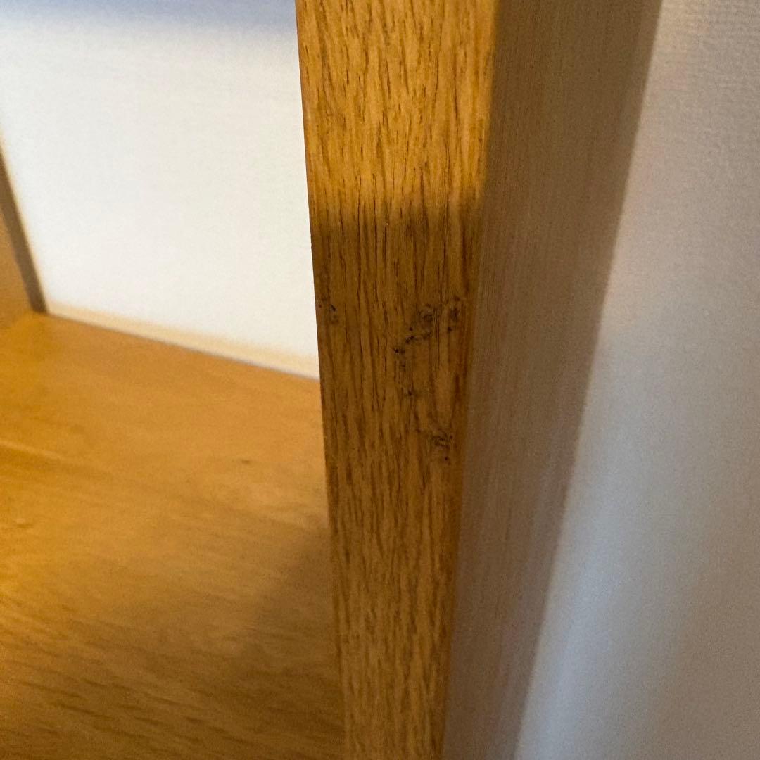 MUJI 無印良品 スタッキングシェルフセット・３段×２列・オーク材