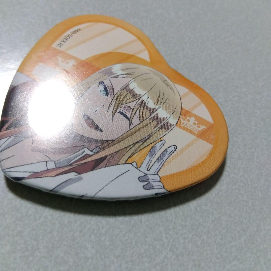 【王室教師ハイネ】リヒト WEBPON ウェブポン ハート型カンバッジ 缶バッジ