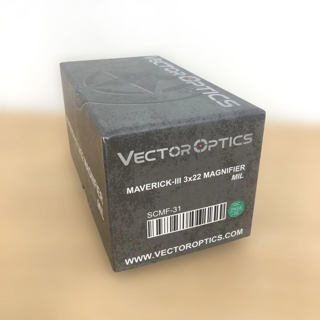 個人装備 M0317-6 Vector Optics Maverick-III 3x22